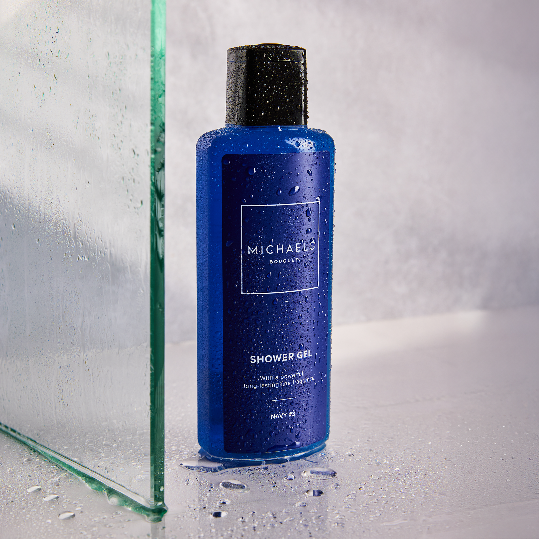 Michael's Bouquet Navy #3 Shower Gel 450ml – bottle | buy in Kenya