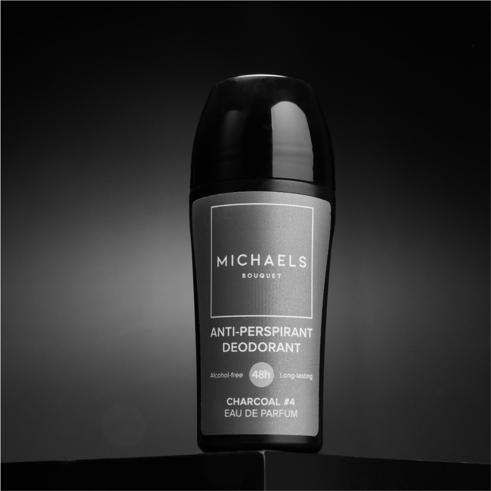 Michael's Bouquet Charcoal #4 Roll-On Deodorant 50ml – bottle | buy in Kenya
