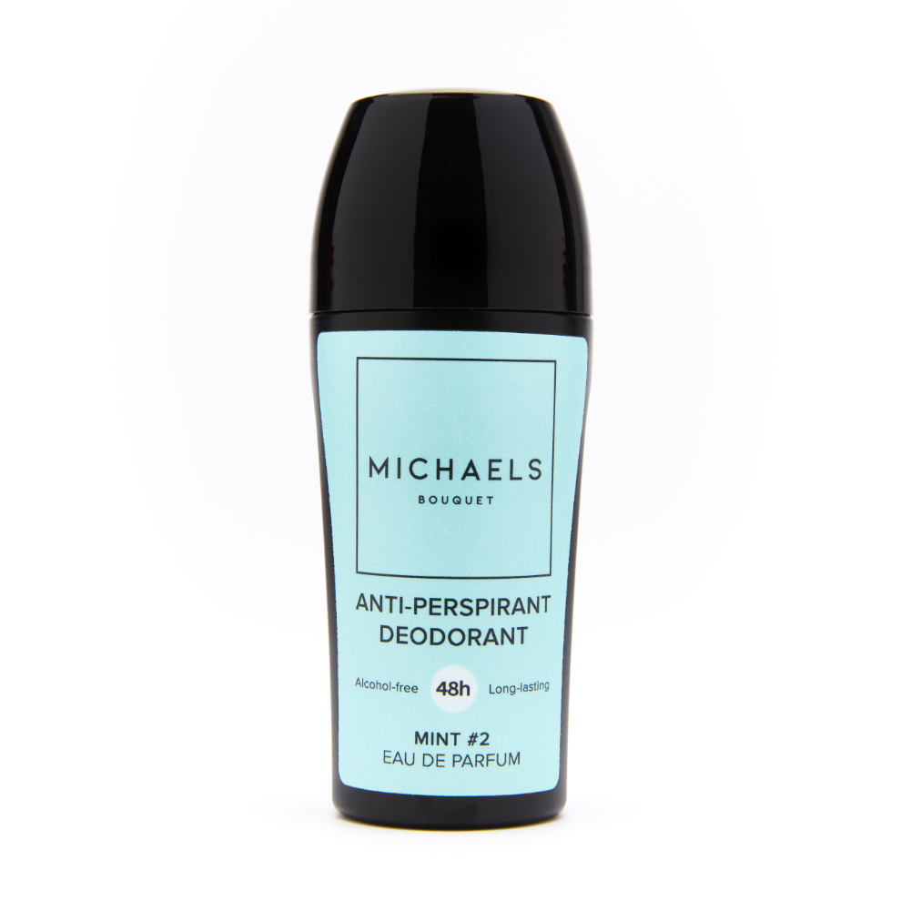 Michael's Bouquet Mint #2 Roll-On Deodorant 50ml – close-up | buy in Kenya