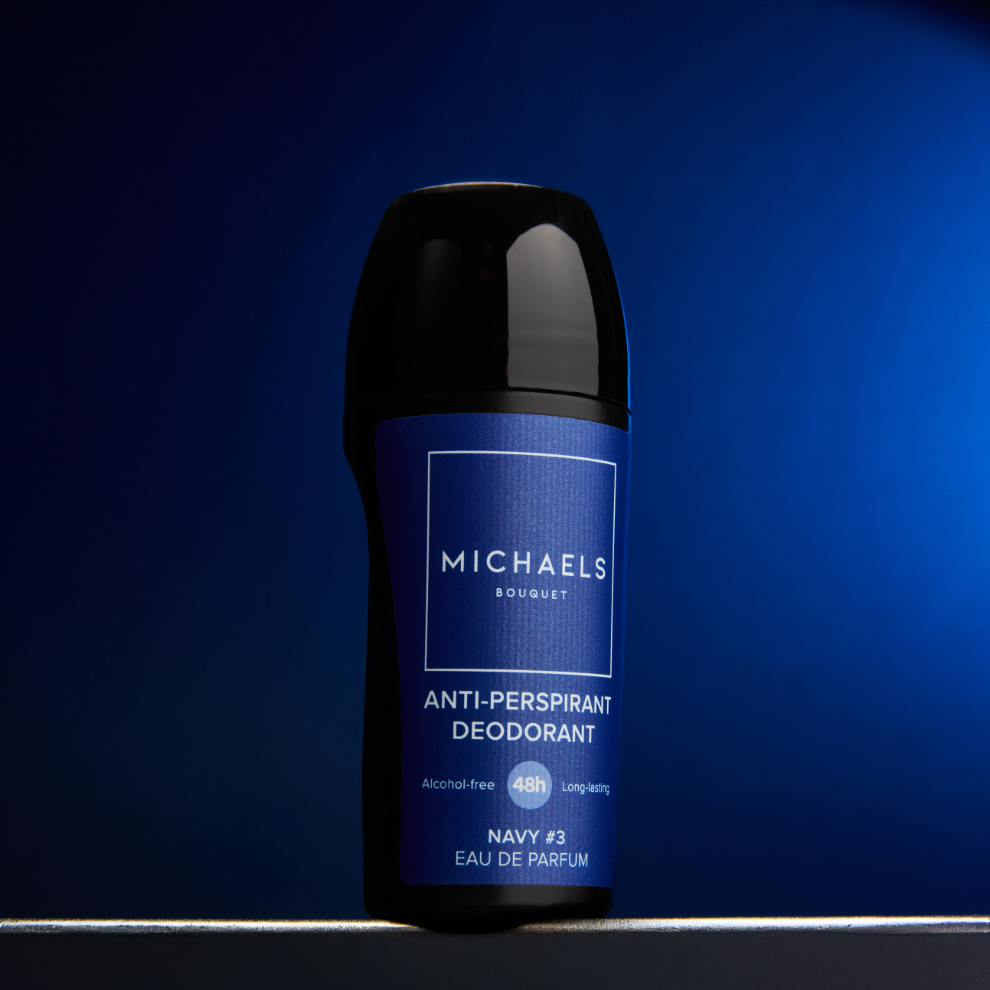 Michael's Bouquet Navy #3 Roll-On Deodorant 50ml – bottle | buy in Kenya
