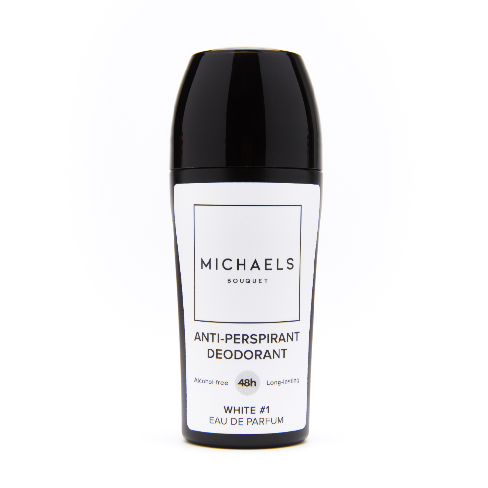 Michael's Bouquet White #1 Roll-On Deodorant 50ml – close-up | buy in Kenya